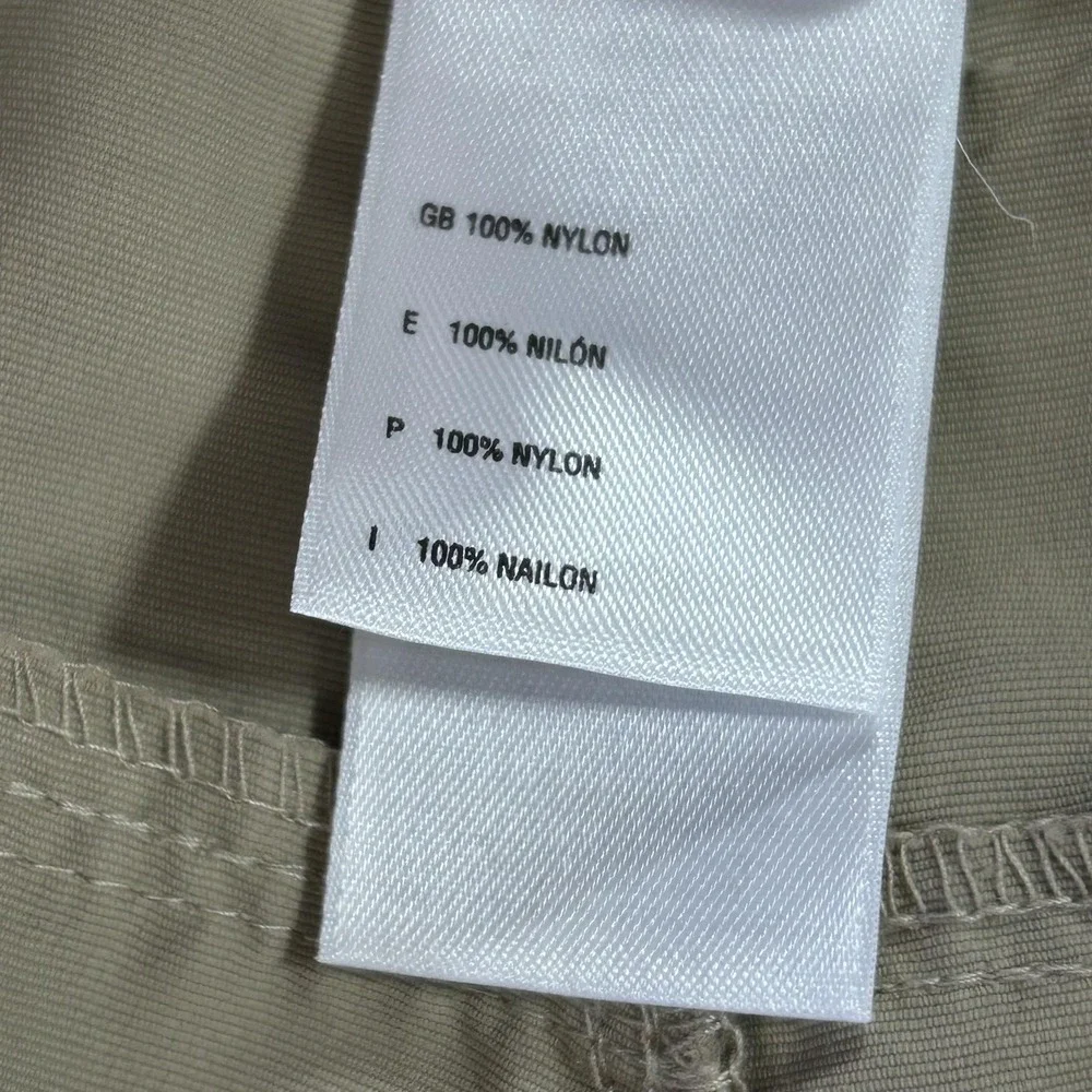 The North Face Pants Mens 40x31 Beige Nylon Hiking Zip Pocket Outdoor‎ Trail